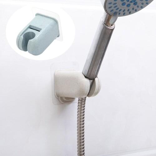 Creative Bathroom Magic Seamless Stickers Without Perforation Shower Bracket Shower Head Holder Rack Strong Wall Mounted 1pcs
