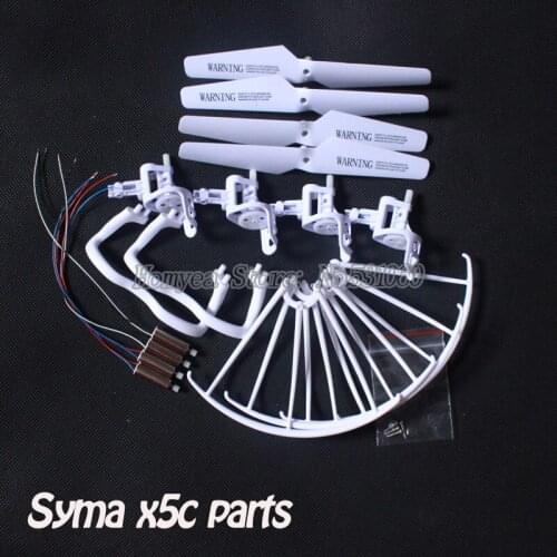 Syma X5C motor parts for X5C-1 X5 Quadcopter Spare Parts blade gear etc Crash Pack Kit Replacement