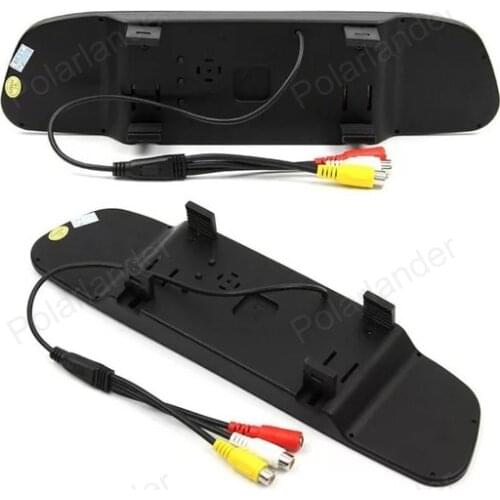 4.3 inch LCD Display Car Rear View Mirror Monitor Parking HD Video Rearview Monitor Screen For Backup Reverse Camera