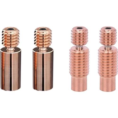 2 Pcs Bi-Metal Heatbreak Bimetal Heat Break for E3D V6 HOTEND Heater Block for Prusa I3 MK3 Break 1.75MM