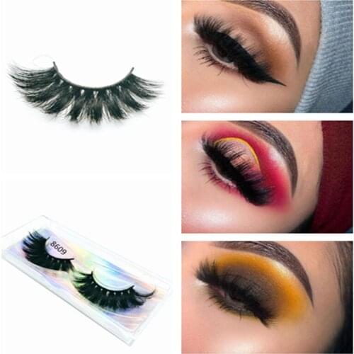 22mm mink eyelashes 3d mink hair lashes bulk 100% mink lash mix wholesale false eyelashes fake lashes long makeup