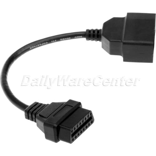 30cm For Toyota 22 Pin Male Adapter To 16 Pin OBD2 OBDII Female Connector Cable Lead Diagnostic Interface OBDII Extension Cable