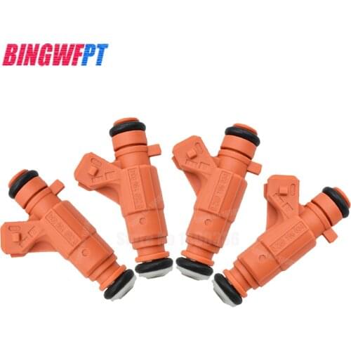 4PCS Fuel Injector Petrol For Peugeot 1007 206 307 Partner (TU5JP4) 1.6l 16v 1984E9 New! 0280156034 9638220380