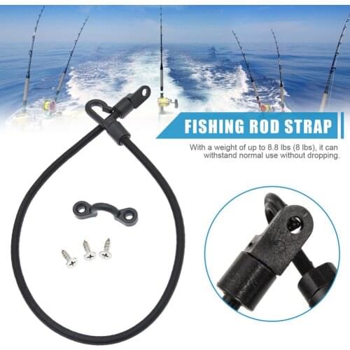 Fishing Rod Strap Holder Deck Mount Rod Strap For Boat Kayak Accessories A Practical Accessory For Fishing