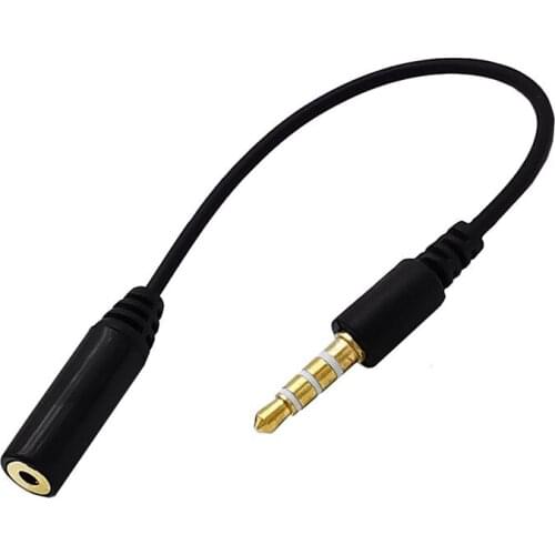 Jack 3.5 mm to 2.5 mm Audio Adapter 2.5mm Female to 3.5mm Male Plug Connector for Aux Speaker Cable Headphone Jack 3.5
