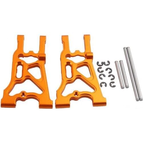 Free Shipping 2pcs Aluminium alloy Rear Suspension arm upgrade spare parts for HPI KEN BLOCK FLUX WR8 OP RC Car