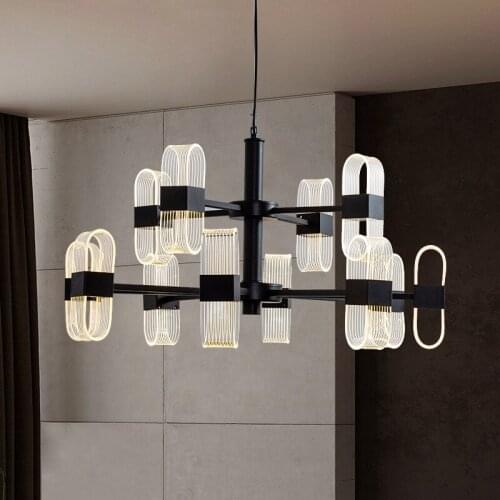 Nordic Indoor Decorative Led Pendant Lamps Living Dining Room Bedroom for Home Chandelier Lights Modern Decor Ceiling Lighting