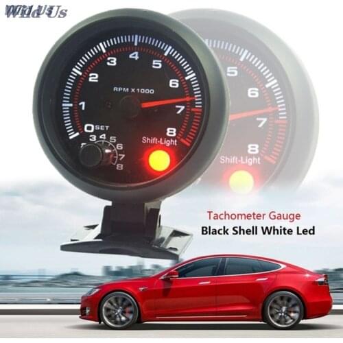 Hot sale Waterproof 12v Car Led Shift Light 0-8000 Rpm New Tachometers Tacho Gauge Meter