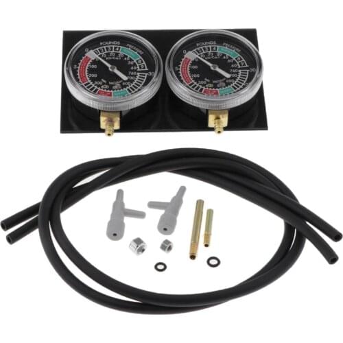 Carburetor Vacuum Gauge Balancer Synchronizer Durable for 2 Cylinder Engines