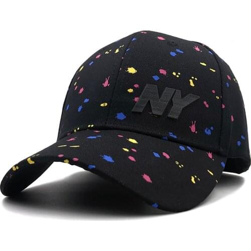 New Casual Baseball Caps Fashion Snapback Hats Men Women NY Embroidery Hockey Hat For Gorras Print Graffiti Unisex Cap
