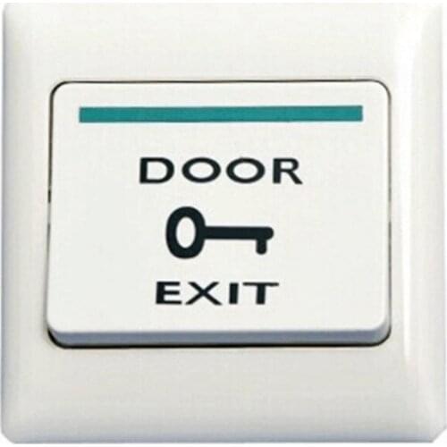 Door exit button automatically restroration push release for access system normal open signal