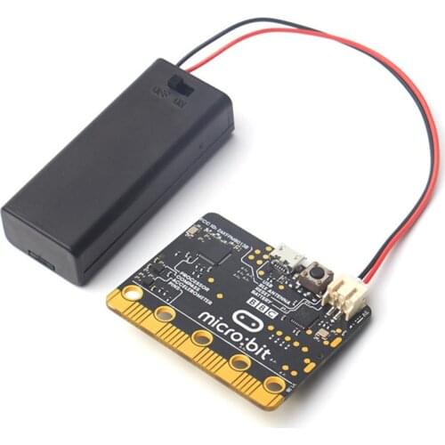 Battery Box 2 Section AAA For Microbit Battery Case With Cover Switch With Terminal Standard Battery Container Drop Shipping