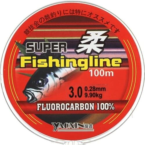 500M nylon fishing line fluorocarbon coated monofilament fishing leader line carp fishing line fishing accessories