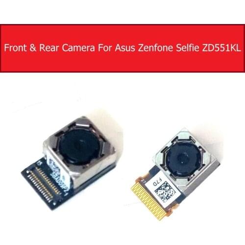 Front & Back Camera Module For Asus Zenfone Selfie ZD551KL Main Big Rear Camera For Asus ZD551KL Small Facing Camera Parts