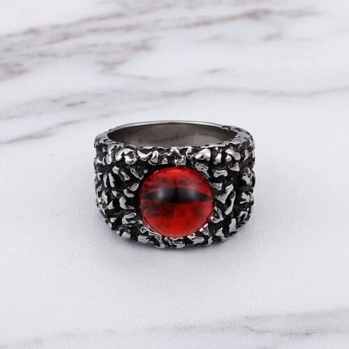 Titanium steel ring men domineering openings sharp claw tail ring jewelry wholesale