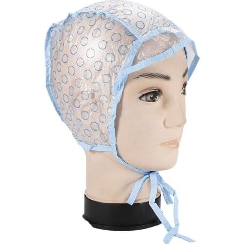 Disposable Hair Coloring Highlighting Frosting Tinting Bleach Dye Cap + Hook Set Hair Salon Color Hairstyling Tools