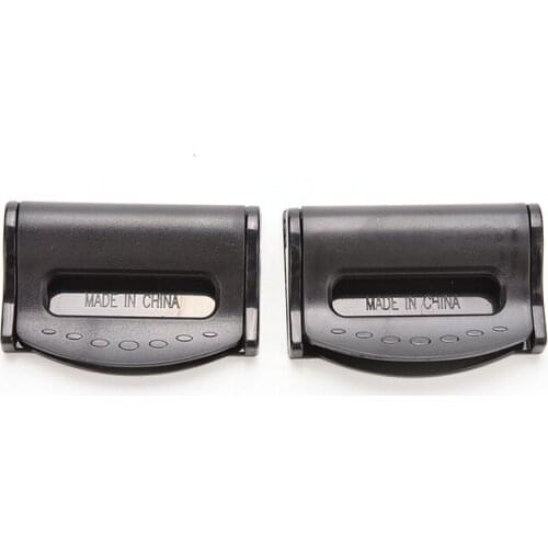 Plastic Clip Car Seat Belts Clips Safety Adjustable Stopper Buckle Colourful