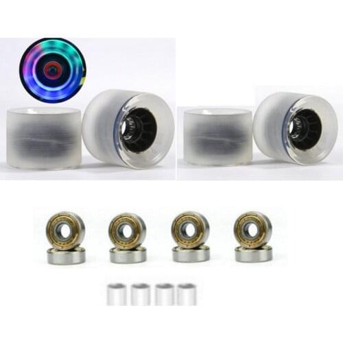 70 * 51mm Professional Skateboard Street Wheel Road Wheel Long Version Dance Board Wheel Skateboard Accessories Wheel High Elast