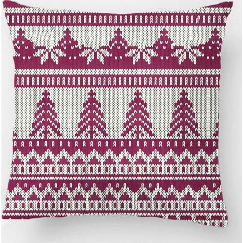 Christmas Sweater Throw Pillow Case Decorative Cushion Cover Pillowcase Customize Gift High-Quality By Lvsure For Car Sofa Seat