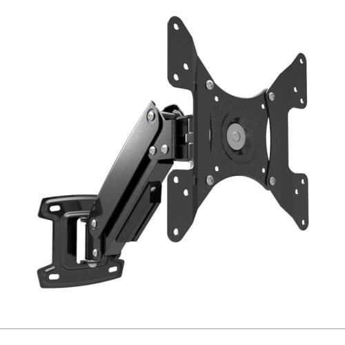 LG310C Heavy-Duty Gas Spring Full Motion Wall Mount 17"-27" LCD LED Monitor Holder TV Mount Loading 2-10kgs VESA 75/100/200mm