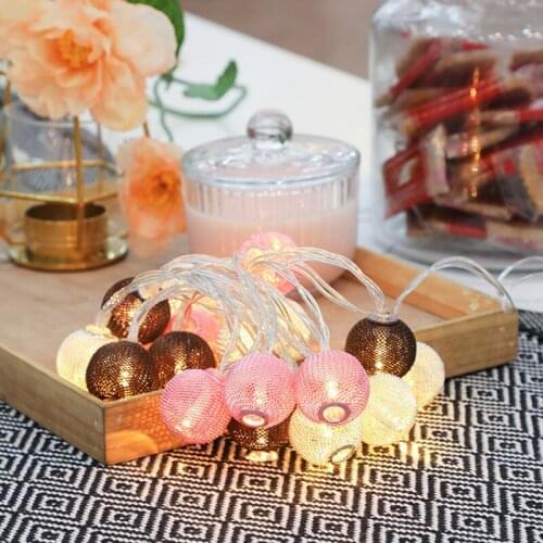 2020 New LED String Lights Fairy Room Decoration Ball Light Wedding Party Festival Outdoor Garden String Light Battery Powered