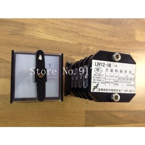 [ZOB] Long letter LW12-16/4 universal switch 16A --5pcs/lot