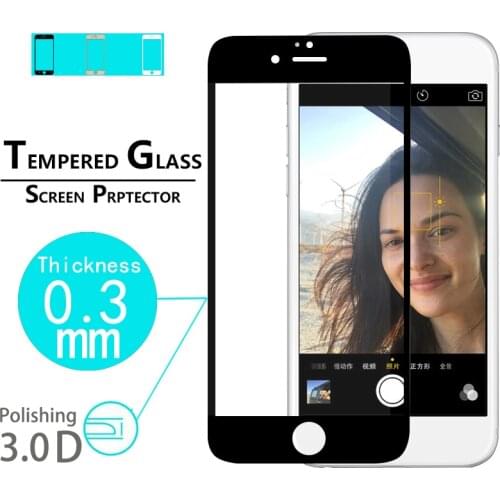 On sale 3D Curved Edge toughened screen protective film For iPhone 6 plus 6s Plus 5.5" Tempered Glass film full cover glass film