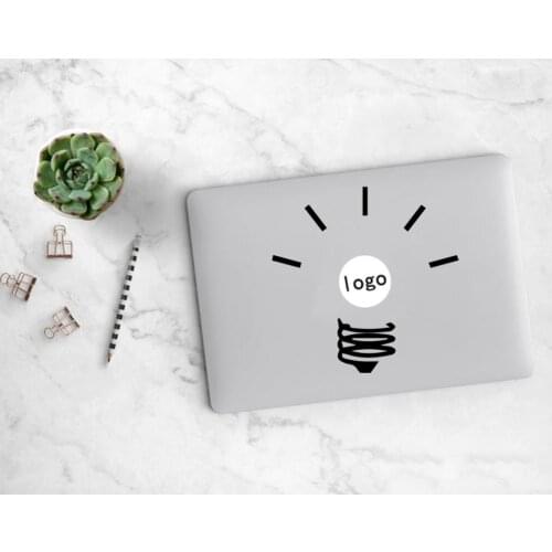 New style Bulb Vinyl laptop Stickers Art Decals