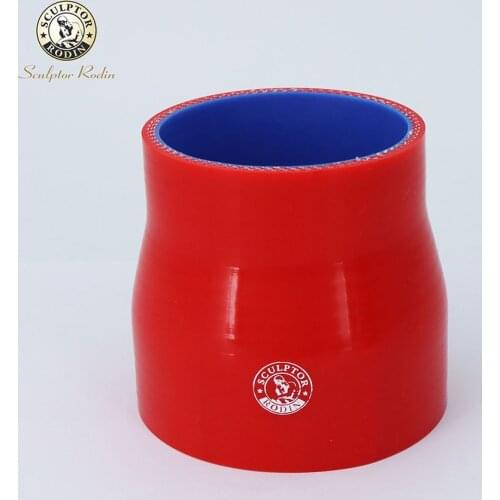 0 Degree Reducer Silicone Hose Straight Durite Silicone 51-63 63-70 63-76 76-83MM Tubi Silicone Mangueira Tube for Intercooler