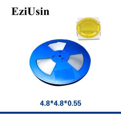 5000pcs In Tape One Reel TS-C002 4.8*4.8*0.55 5*5 Tactile Tact Touch Button Micro Switch Film 4.8x4.8x0.55 Metal Snap Dome 5x5