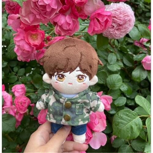 Anime Mr Love Queens Choice Gavin Bai Qi Plush 15cm Doll Body Toy Dress Up Clothes Outfits Bags Decor Game Cosplay Props