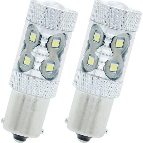 Anblub car bulb 2 you 12V 50W led 3030 SMD 1156 ba15s p21w anti fog lamp reversing 600k DRL light