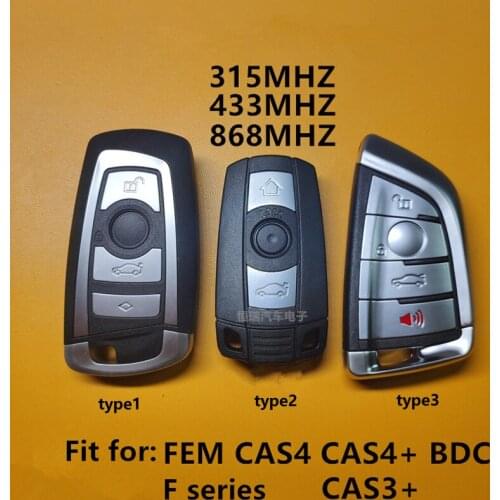 Car Keyless Smart Remote Key with ID49 Chip for BMW 3 5 7 Series X3 X5 X6 X7 CAS4 CAS4+ CAS3+ FEM BDC Car Intelligent Remote Key