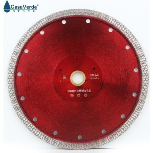Free shipping DC-SXSB06 8 inch diamond saw blade 200mm for porcelain and ceramic tile cutting