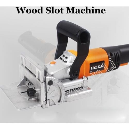 Biscuit Jointer Electric Tool Woodworking Tenoning Machine Biscuit Machine Puzzle Machine Groover Copper Motor