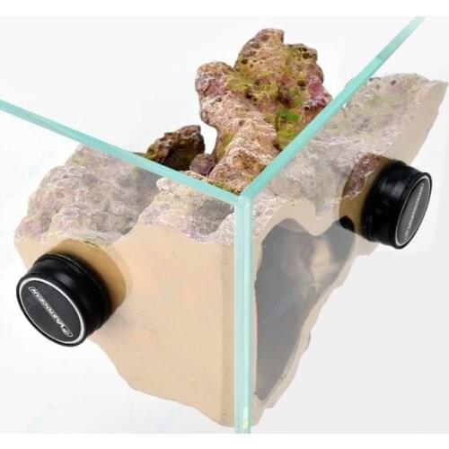 Vastocean Aquarium Magnetic Coral Frag Rock Rack Holder Turtle Pier Fish Tank Lanscaping Stone