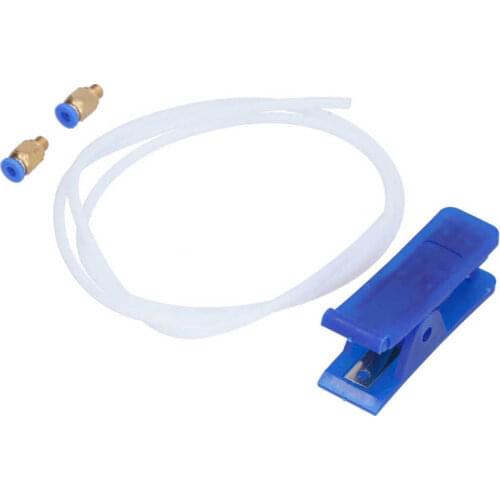 3D Printer Tubes Set PTFE Tubing Kit Anti-Oxidative M6 M10 Fitting for Material Feeding