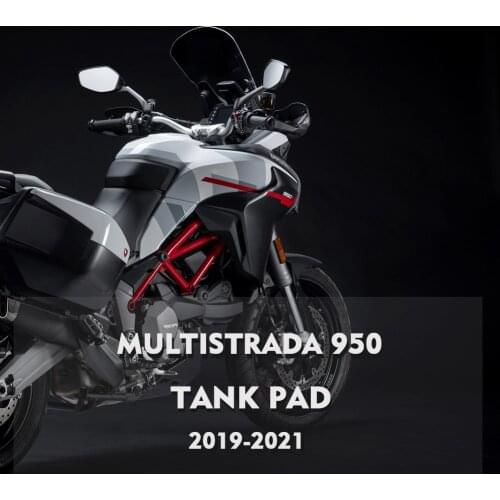 Knee Pad Motorcycle Anti Slip Fuel Tank Pad Side Stickers Tank Pad For Ducati Multistrada 950 950S 2019 2020 2021