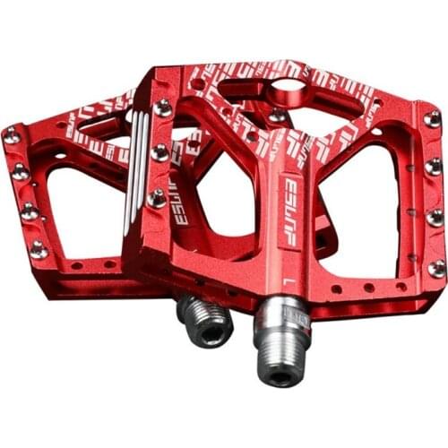 Mtb Pedals Mountain Anti-Slip Bike Pedals Alloy Pedals 9/16"3 Bearing Road Mtb Fixed Bike Pedals Bike Accessories