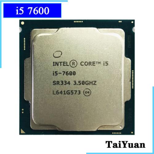 Intel Core i5-7600 i5 7600 3.5 GHz Quad-Core Quad-Thread CPU Processor 6M 65W LGA 1151