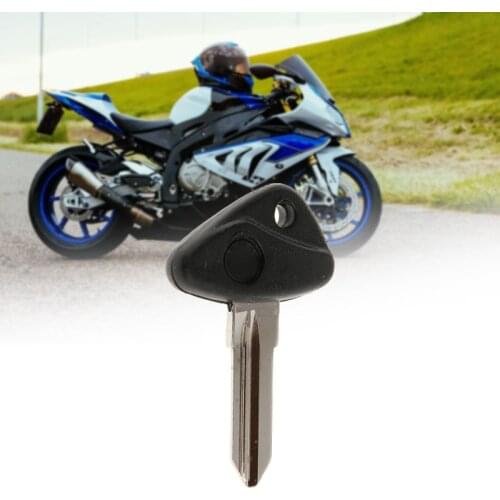 Motorcycle Key Blank Replacement Ignition Keys for BMW R850R R1100RS/GS/R/RT R1150R/RT K1200LT BLK ABS Plastic Copper