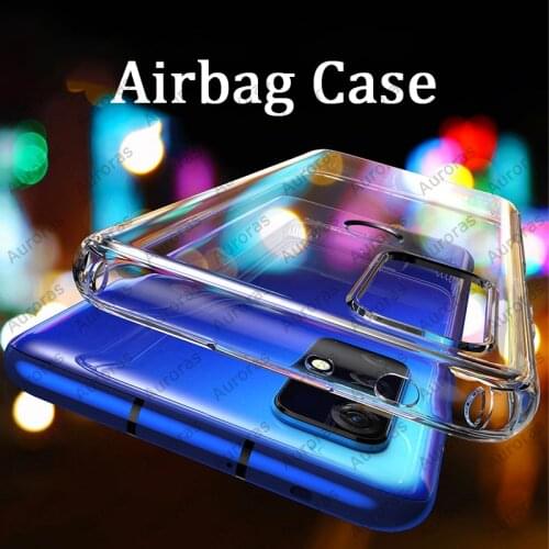 Auroras For TECNO Spark 6 Go Case Official Original Shockproof Clear Cover For Tecno Spark 6Go Airbag Case