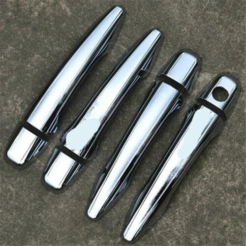 Car styling For Peugeot 2008 2014-2019 Car Door Handle Cover Exterior Accessories Car Decoration Modification Accessories