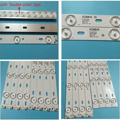 LED Backlight strip 12 lamp For Konka 42"TV KL42GT618 35017849 35017855 35017848 35017856 35017847rev-00
