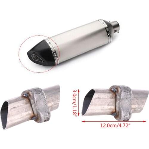 Universal Front Mid End Catalyst DB Killer for Motorcycle Exhaust Muffler Silencer Noise Sound Eliminator