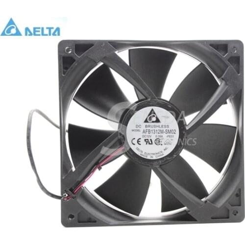 For delta 13525 AFB1312M 13.5cm 135mm DC 12V 0.38A 2Wie Case Fan,Cooling Fan
