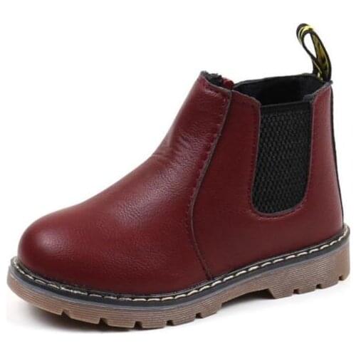 WRFXWDSJT Leather Boots For Girls