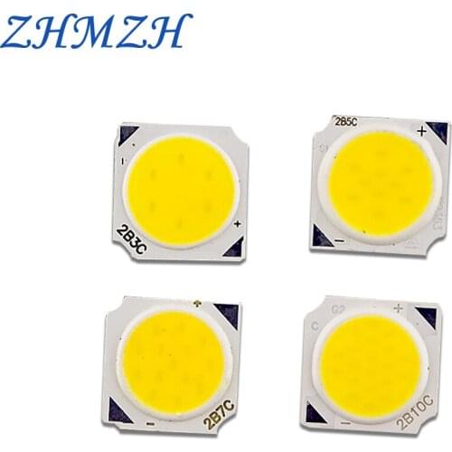 ZHMZH 10pcs/lot 1311 COB LED Chip 3w 5w 7w 10w Lamp Beads For Spotlight Commercial Downlight Rail Spotlight Cob Light Source
