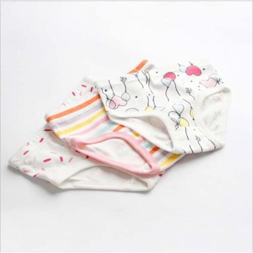3pcs/lot girl briefs kids girls underwear children underwear girls pant childrens pants drop shipping
