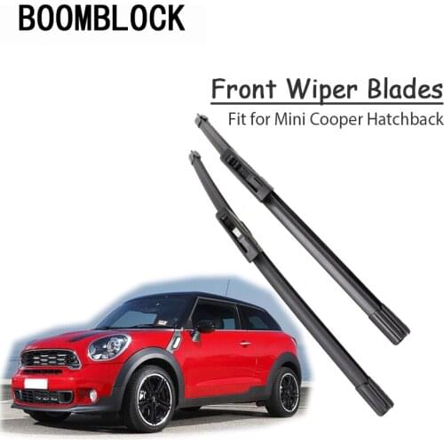 BOOMBLOCK 2pcs Car Accessories Windshield Rubber Original Wiper Blades Arm Kit For Mini Cooper S R53 R56 F56 2017 2016-2004